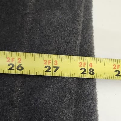 St Johns Bay Men's Jacket XL Long Sleeve Fleece 1/4 Zip Pullover Gray - Thumbnail 3