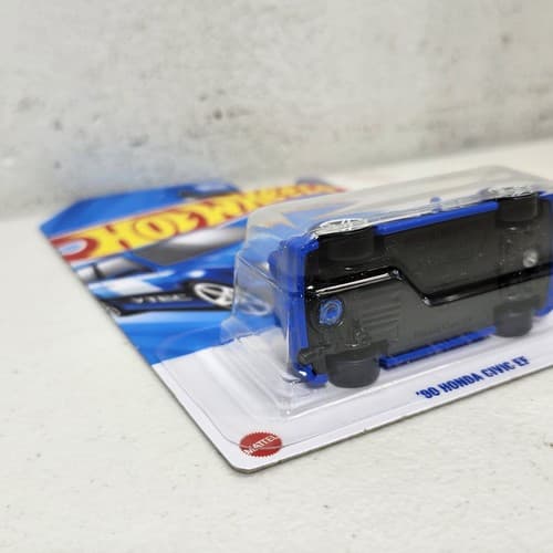 Hot Wheels 70s vs 90s Series Blue ‘90 Honda Civic EF VTEC JDM 2025 Car Toy NEW - Thumbnail 5
