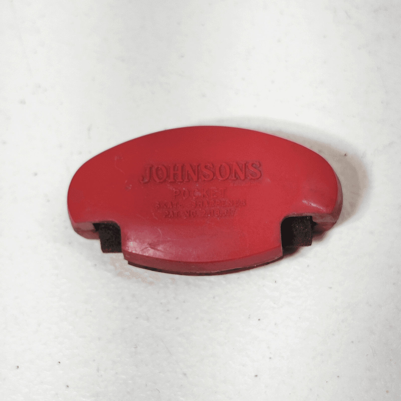 Vintage Johnson s Pocket Ice Skate Sharpener