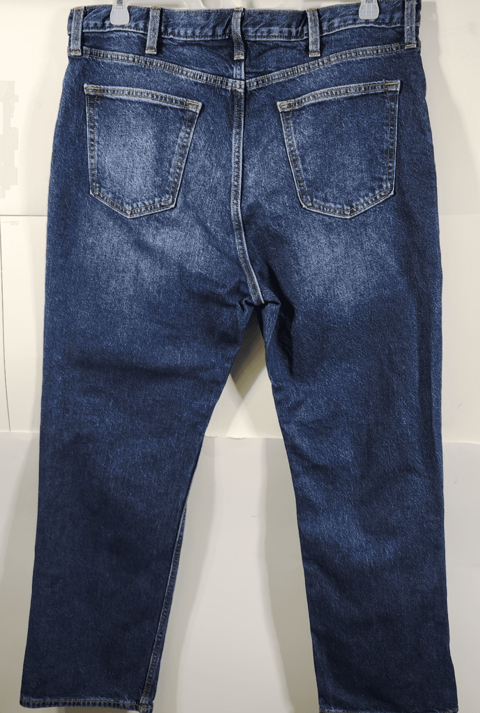 Old Navy Men's Built-In Tough Jeans 38x30 Blue Denim Pants - Thumbnail 4