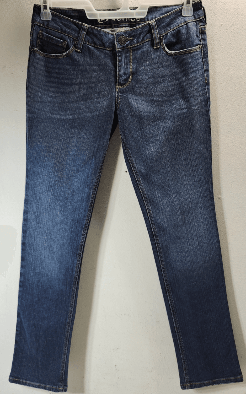 Bullhead Venice Skinny Jeans Women's Size 9 Medium Wash Blue Denim Pants - Thumbnail 5