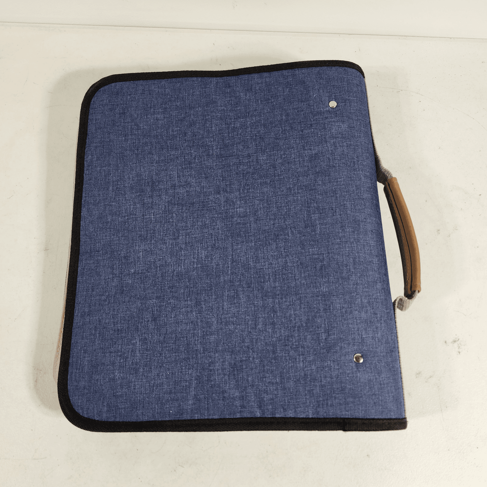 Renwick Full Zip Planner 3 Ring Binder With Handle Pink Blue Canada Made - Thumbnail 5