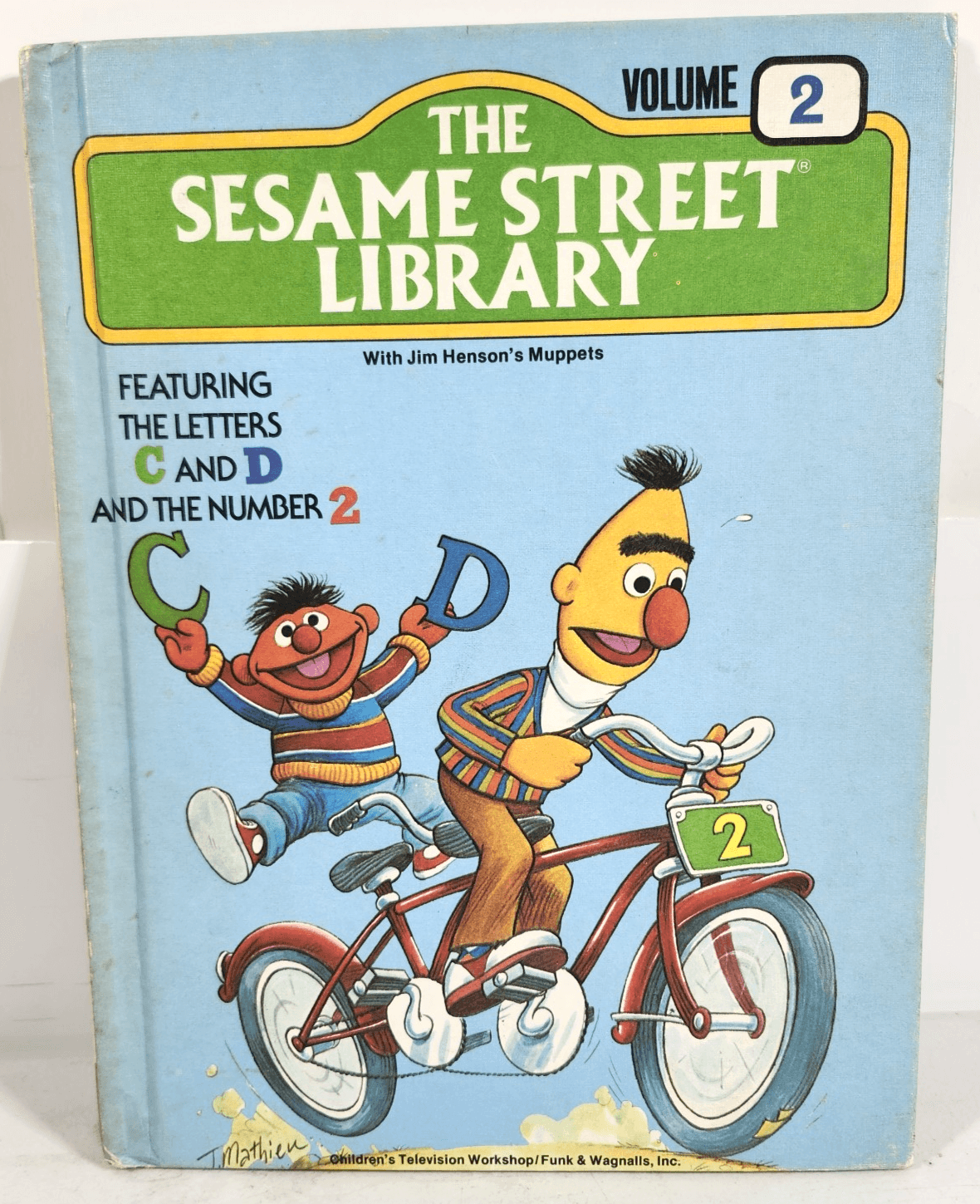 The Sesame Street Library Volume 2 Hardcover Book 1978