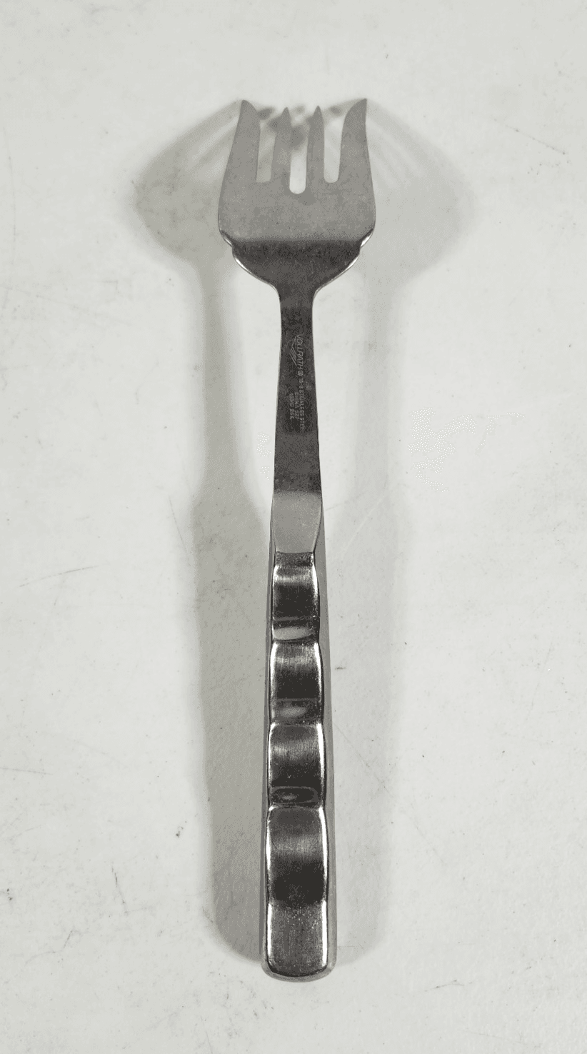 Vollrath Salad Fork Stainless Steel Flatware Serving Utensil 10" - Thumbnail 4