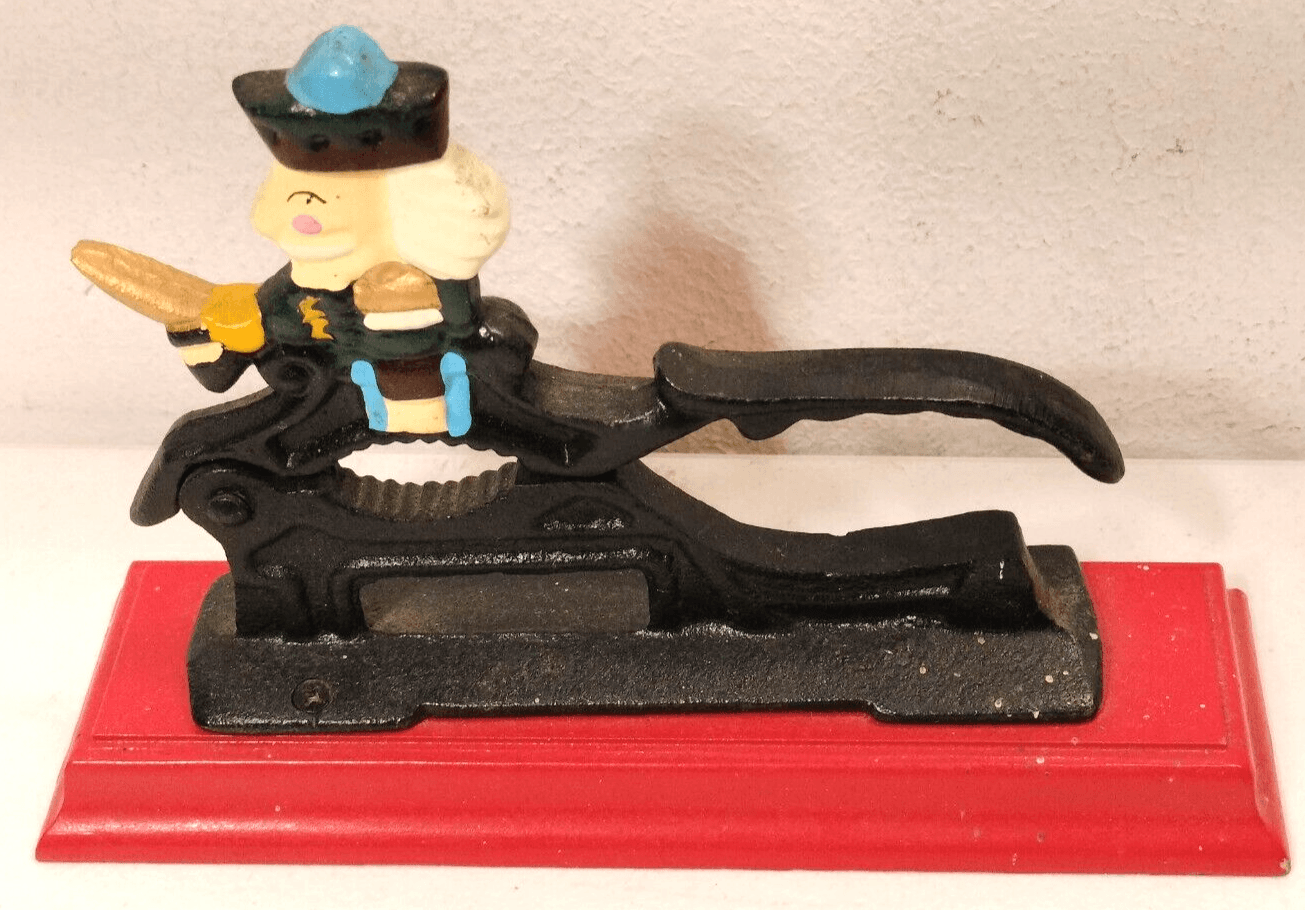 Cast Iron Mounted Nutcracker Decor