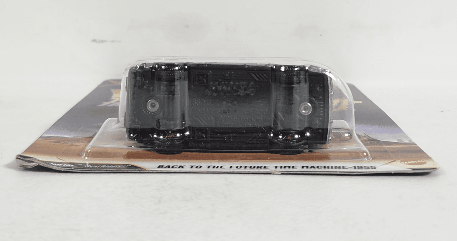 Hot Wheels Premium Pop Culture Back To The Future Time Machine 1955 Silver Car - Thumbnail 5