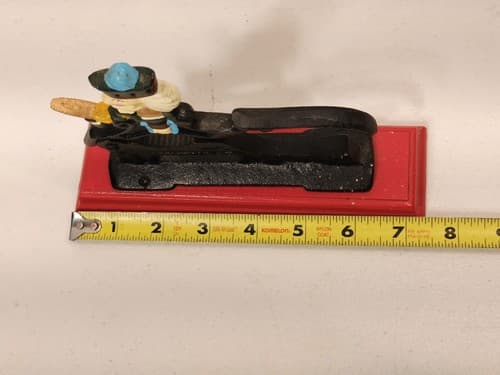 Cast Iron Mounted Nutcracker Decor - Thumbnail 2