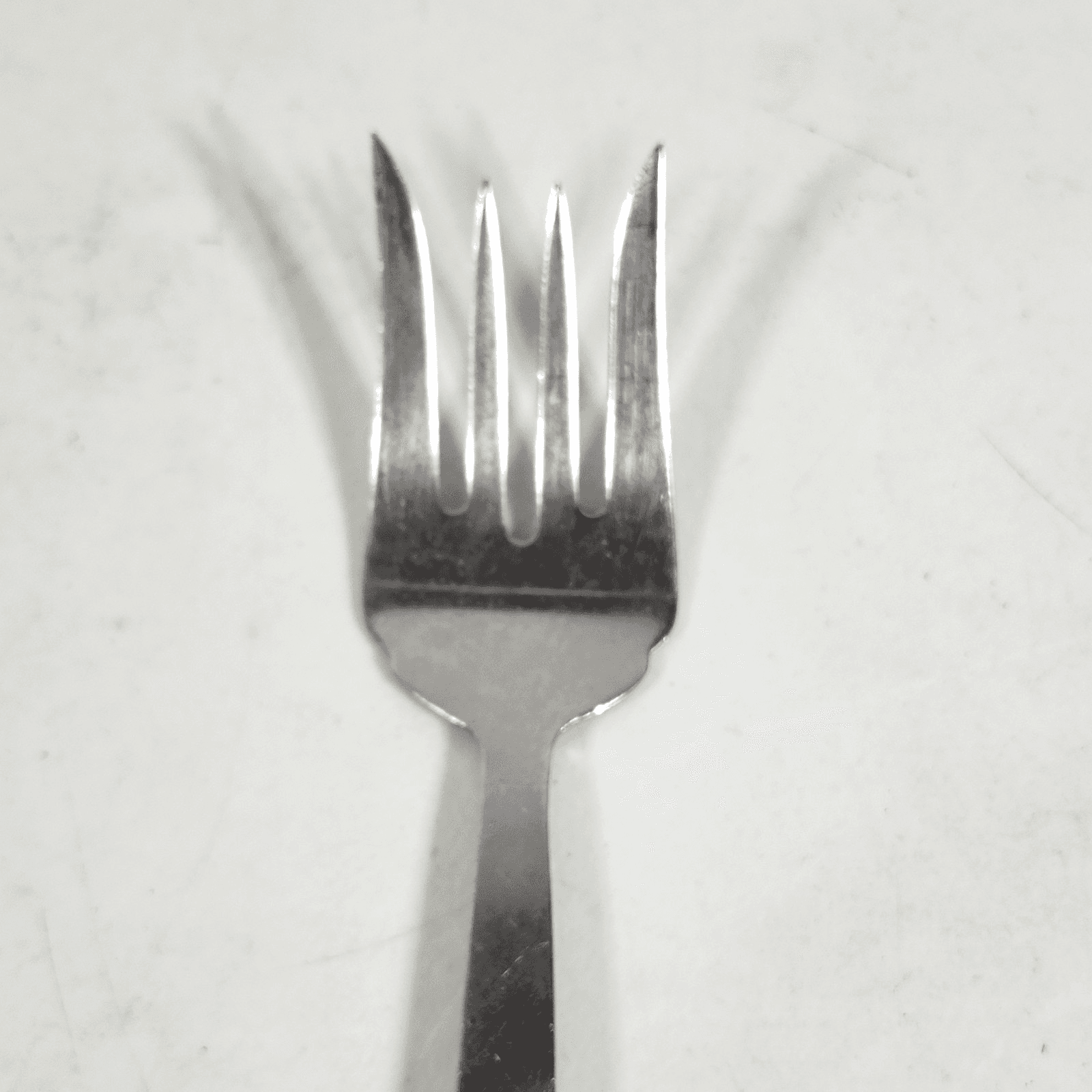 Vollrath Salad Fork Stainless Steel Flatware Serving Utensil 10" - Thumbnail 3