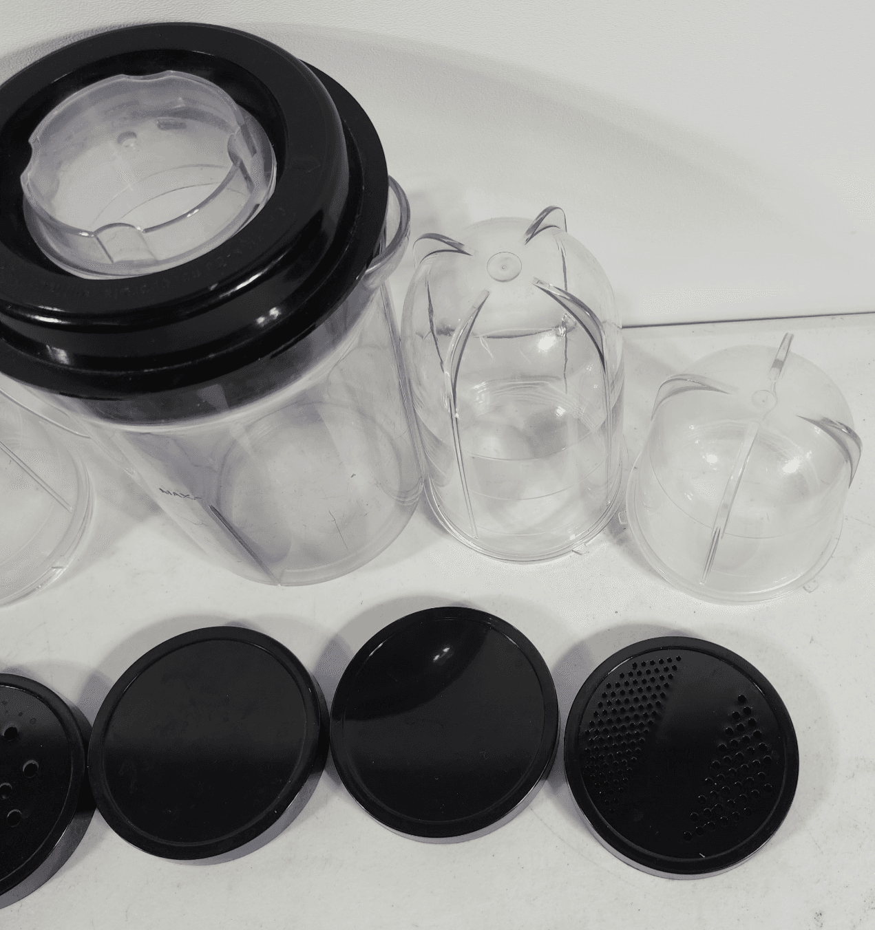 Magic Bullet Cups with Handle & Lids MB1001 Replacement - Thumbnail 5
