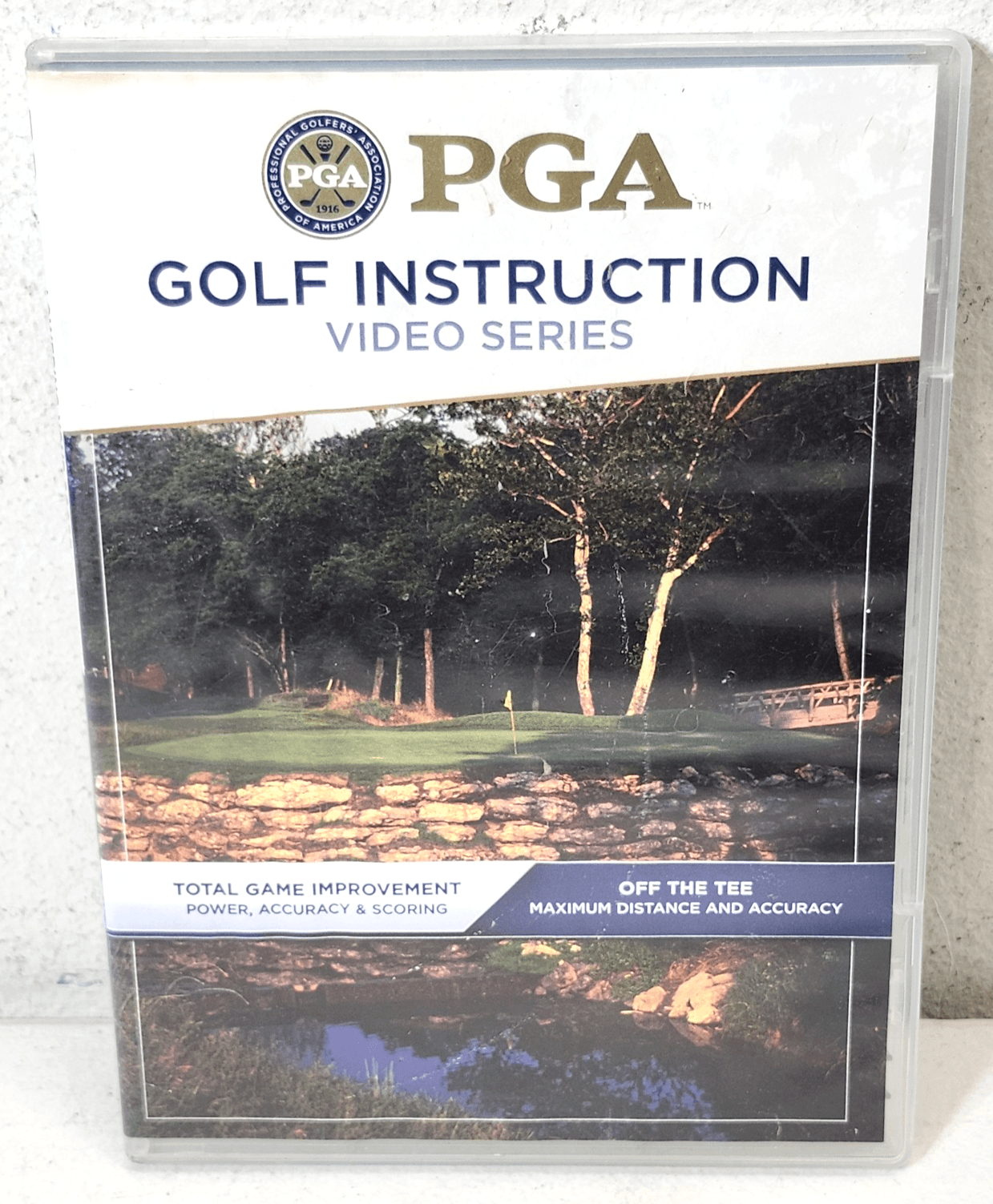 Total Game Improvement Off The Tee PGA Golf Instruction Video Series DVD