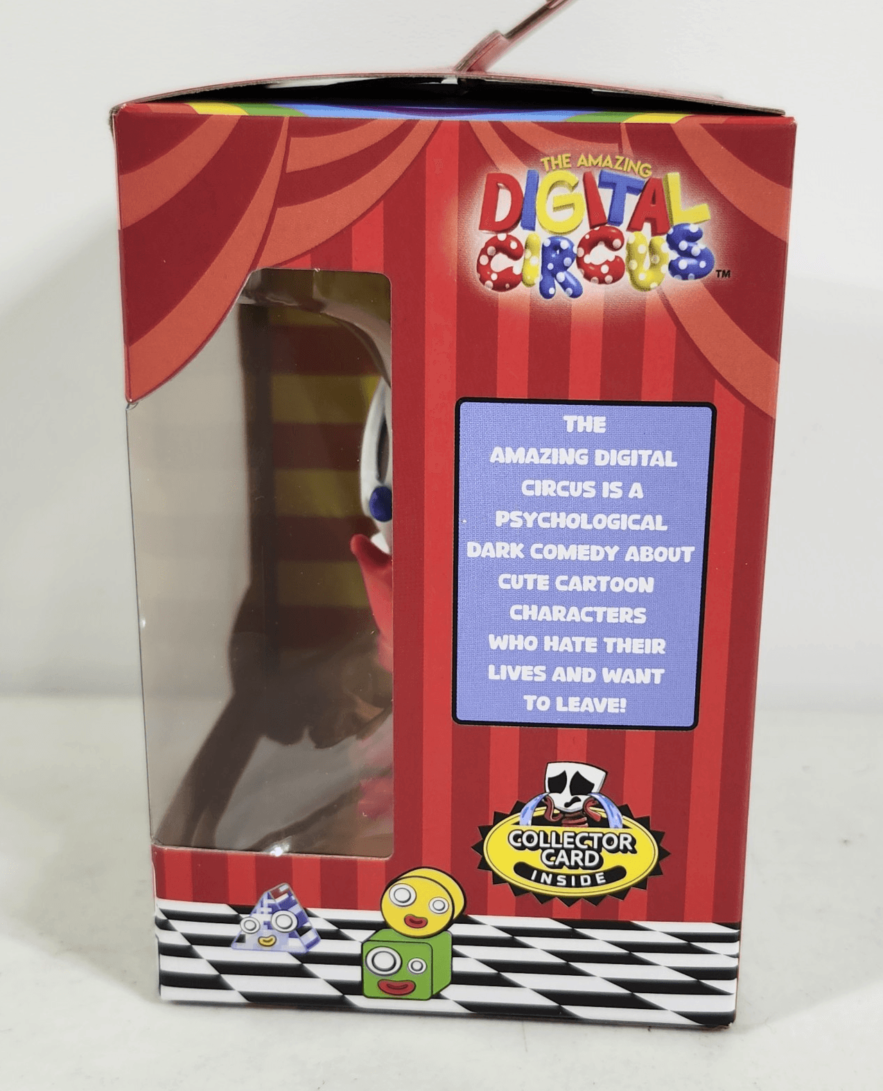 The Amazing Digital Circus 4" Vinyl Figure Gangle Toy Encore Collection NEW - Thumbnail 3