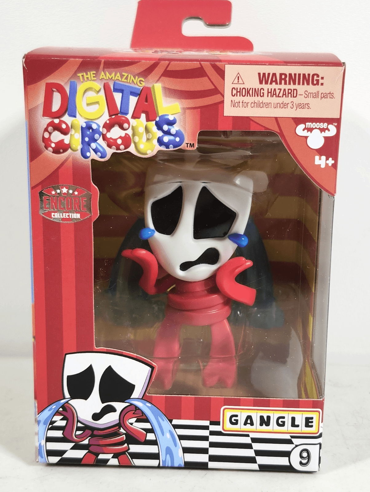 The Amazing Digital Circus 4" Vinyl Figure Gangle Toy Encore Collection NEW - Thumbnail 2
