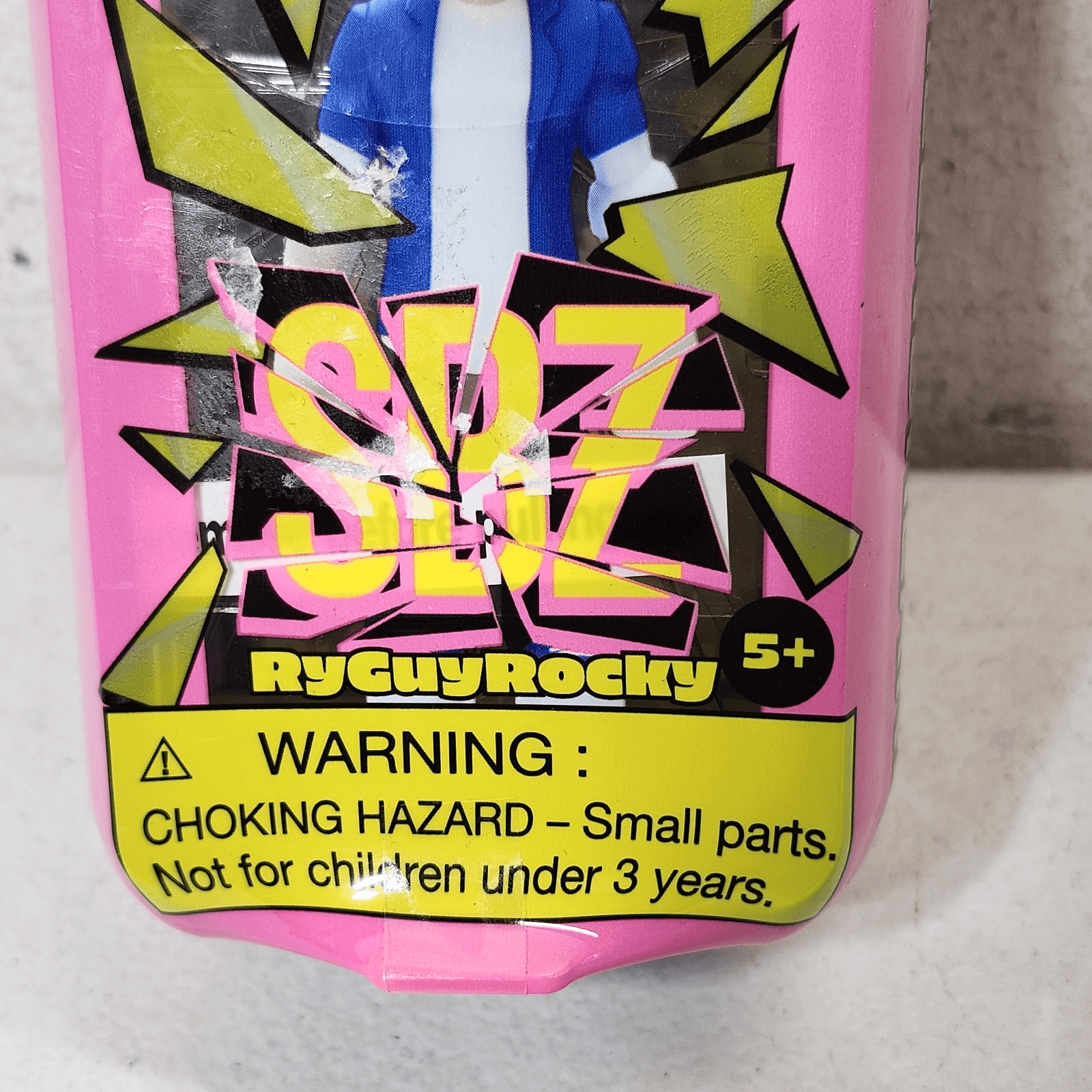 SBZ Screen Breakz Kids Toy Figure RyGuyRocky Sealed NEW - Thumbnail 2