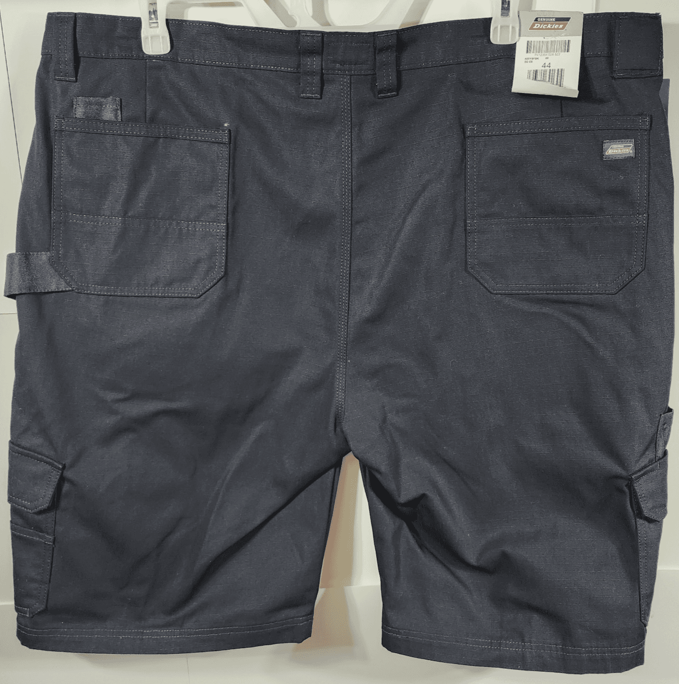 Dickies Men's Ripstop Cargo Shorts Size 44 Black Relaxed Fit NEW - Thumbnail 4