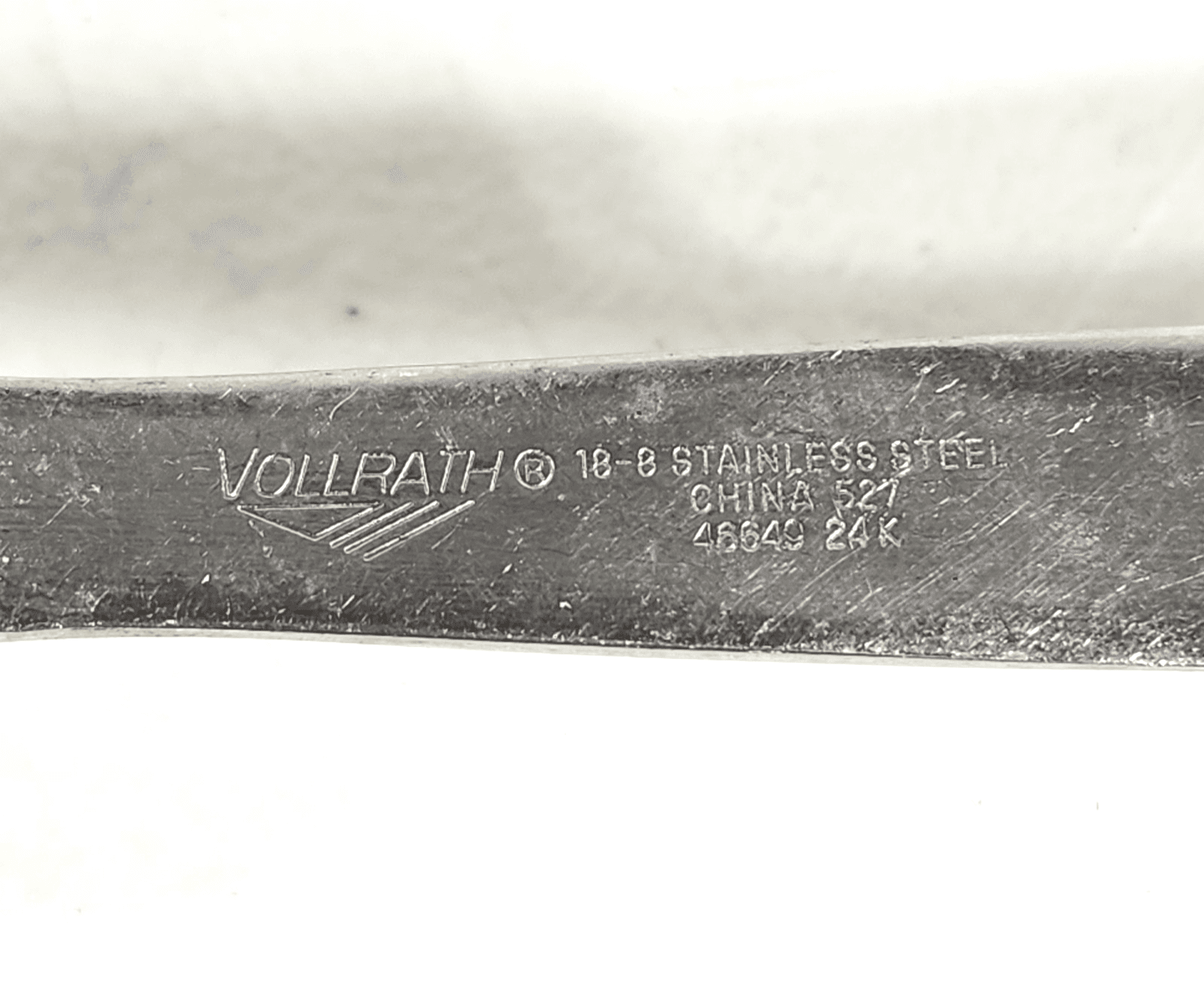 Vollrath Salad Fork Stainless Steel Flatware Serving Utensil 10" - Thumbnail 5