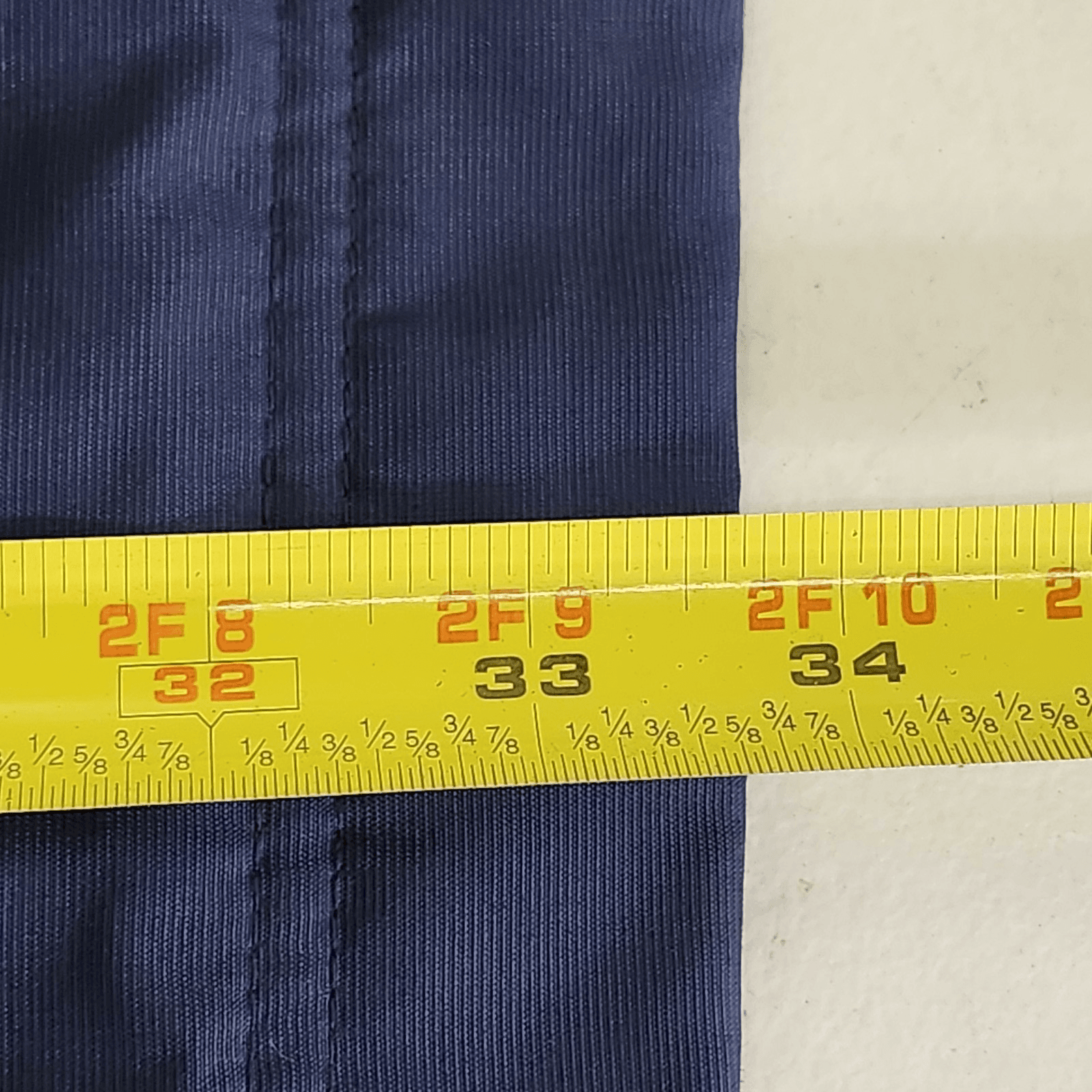 Vintage Nike Men's 3XL Flight Jacket Windbreaker Blue Long Sleeve With Pockets - Thumbnail 3