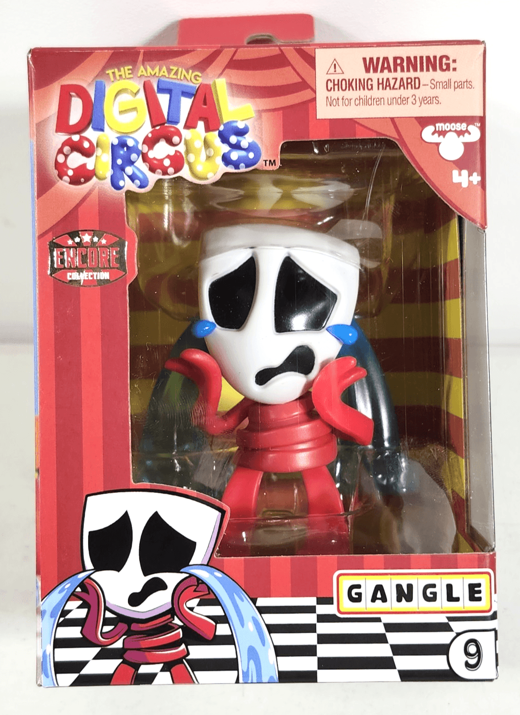 The Amazing Digital Circus 4" Vinyl Figure Gangle Toy Encore Collection NEW