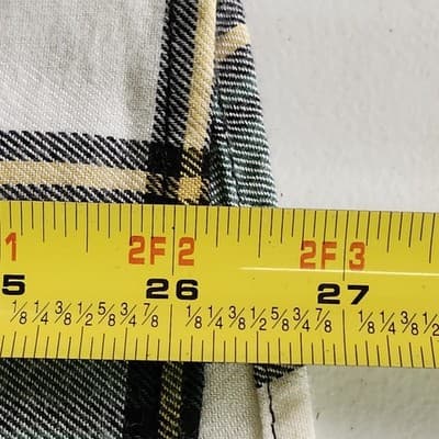 Wonder Nation Boy's Shirt Size XXL Long Sleeve Plaid Button Up NEW - Thumbnail 3