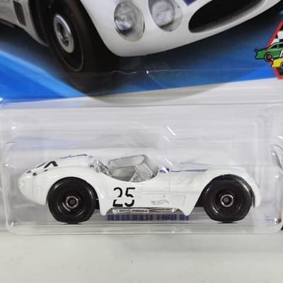 Hot Wheels HW Starting Grid Maserati Tipo 61 White Car 1/64 Toy Vehicle NEW - Thumbnail 2