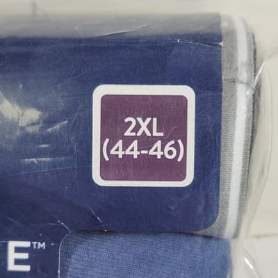 George Men's 6-Pack Briefs Size 2XL 44-46 Multicolor Underwear NEW - Thumbnail 3