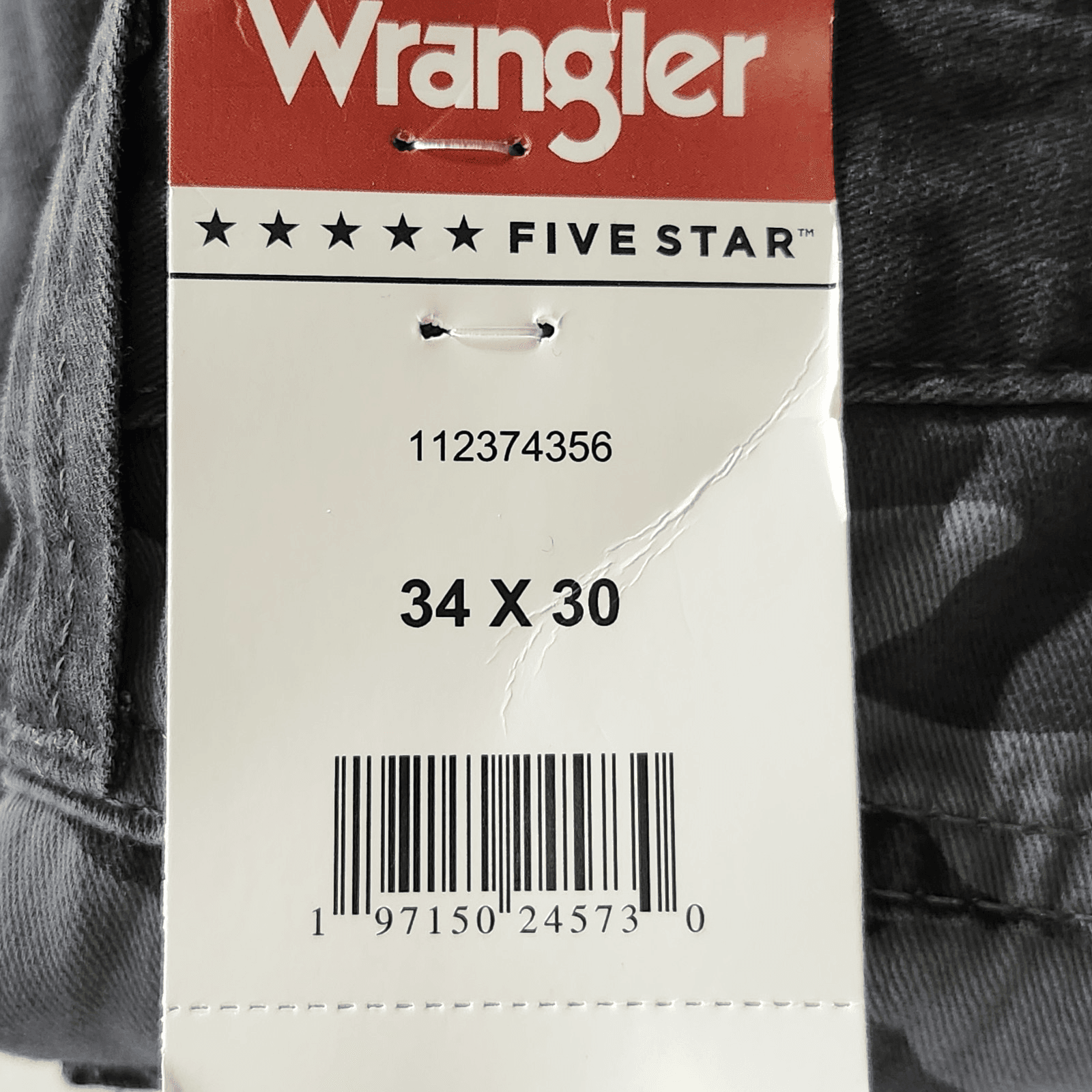 Wrangler Men's 34X30 Camo Fleece Lined Relaxed Fit Cargo Pants NEW - Thumbnail 8