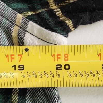 Wonder Nation Boy's Shirt Size XXL Long Sleeve Plaid Button Up NEW - Thumbnail 2