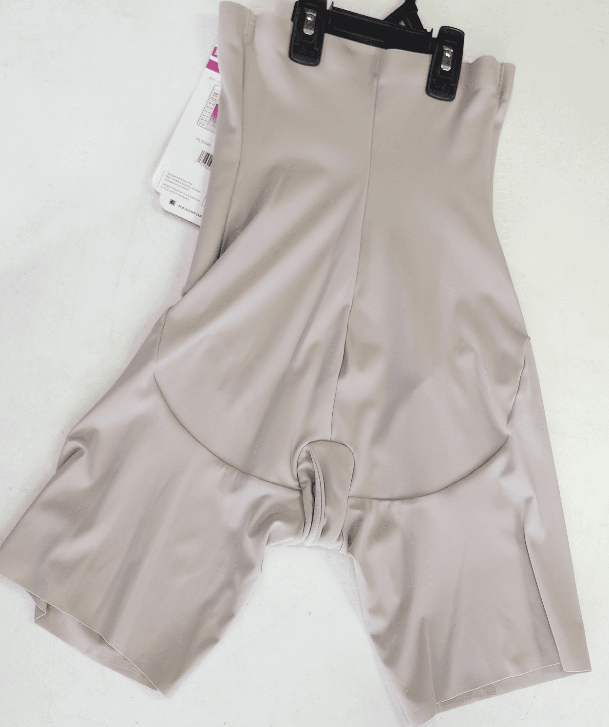 Flexees Maidenform High Waisted Thigh Slimmer Shapewear Beige Size Small NEW - Thumbnail 3