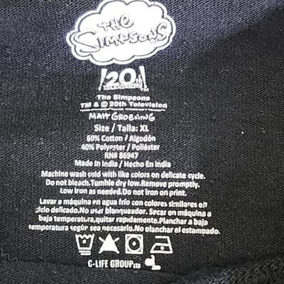 The Simpsons Island of Dr. Hibbert Tree House Horror Men's XL T-Shirt - Thumbnail 7