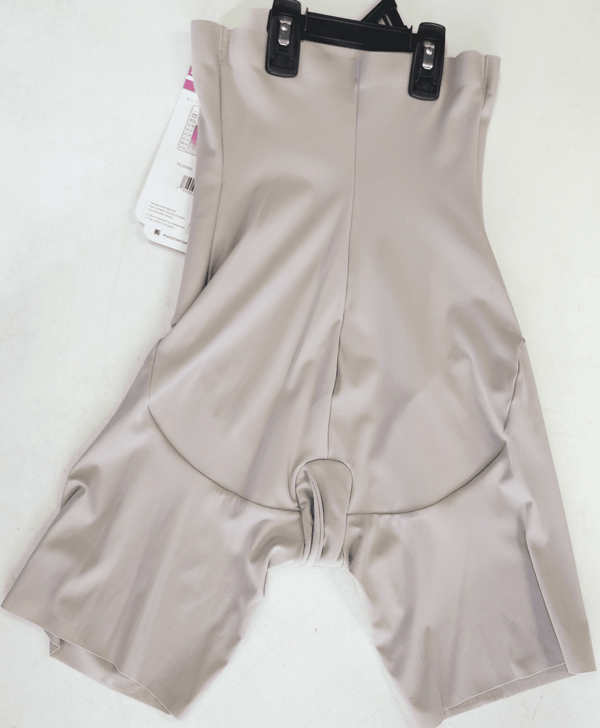 Flexees Maidenform High Waisted Thigh Slimmer Shapewear Beige Size Small NEW - Thumbnail 2