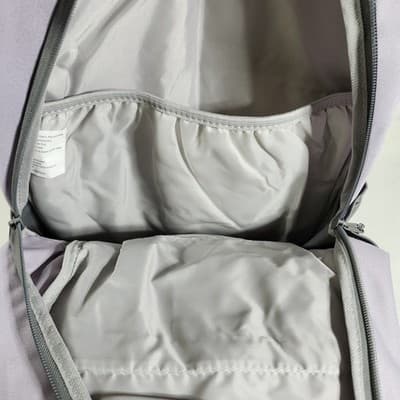 Eastsport 18" Backpack Purple Gray Tech Laptop Sleeve Bottle Bookbag NEW - Thumbnail 3