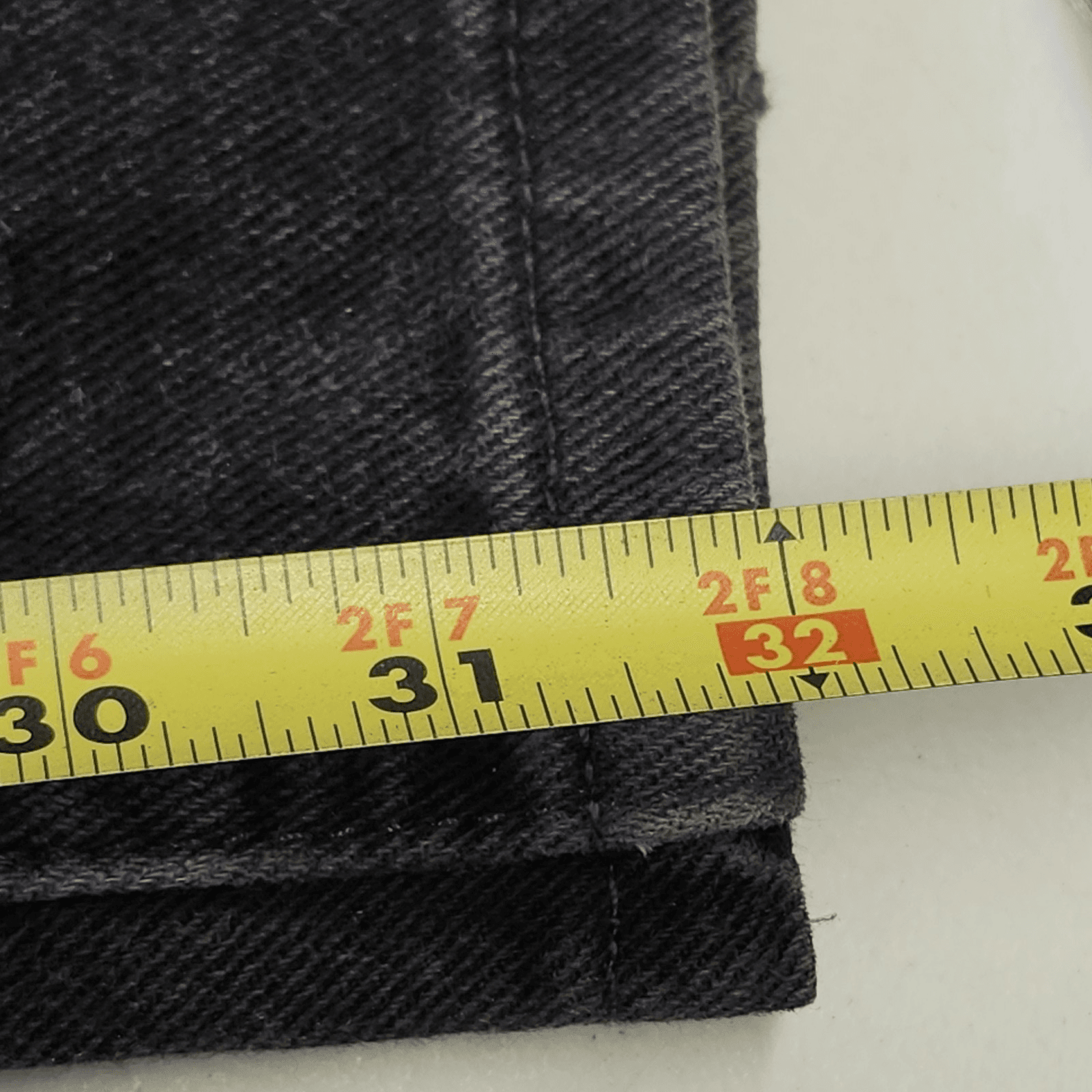 Vintage Lee Jeans Men Size 38x32 Relaxed Fit Straight Leg Black Denim Y2K - Thumbnail 3