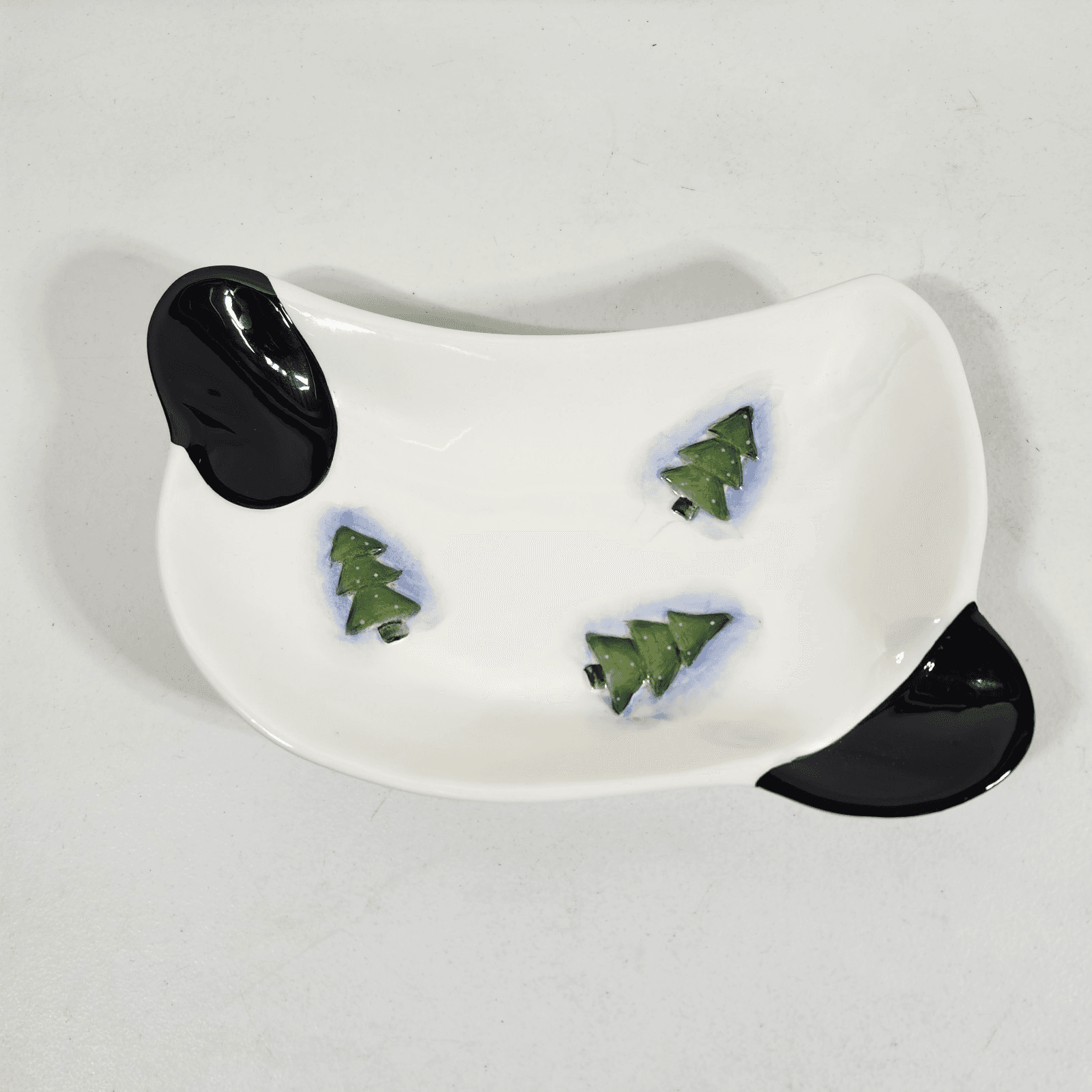 Vintage Home Interior & Gifts Snowman 3 Piece Serving Dishes Set - Thumbnail 3