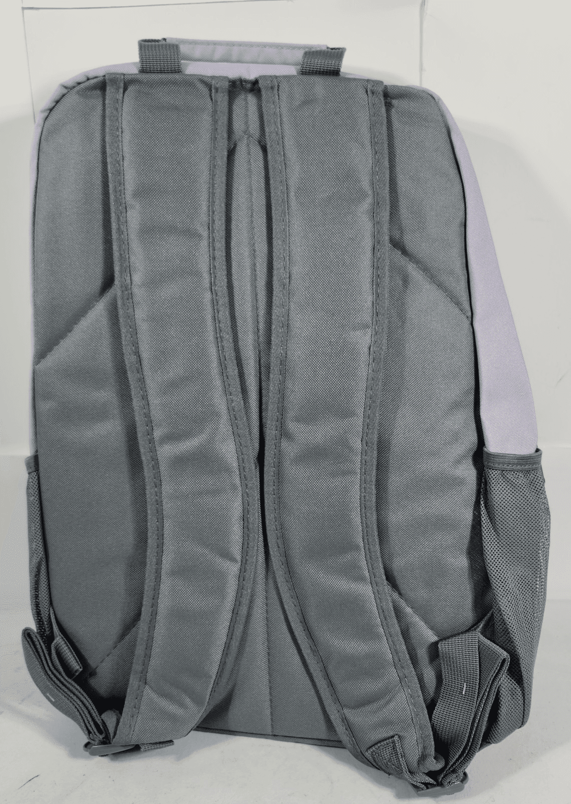 Eastsport 18" Backpack Purple Gray Tech Laptop Sleeve Bottle Bookbag NEW - Thumbnail 6