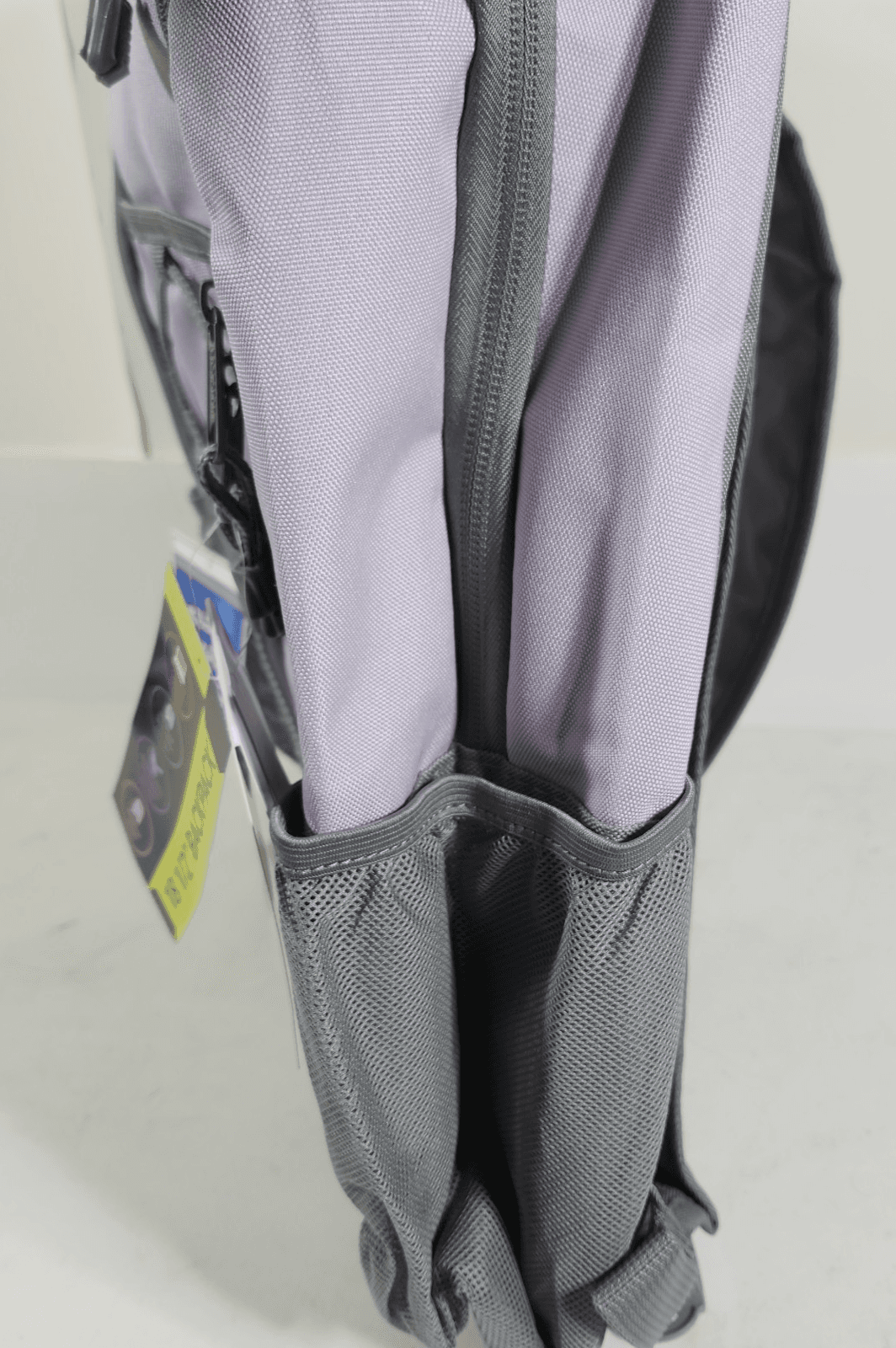 Eastsport 18" Backpack Purple Gray Tech Laptop Sleeve Bottle Bookbag NEW - Thumbnail 7