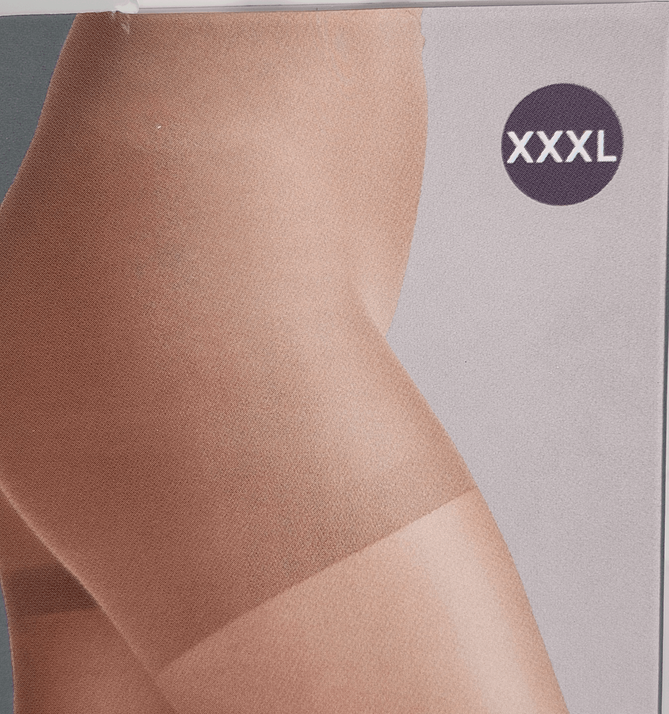 Silk Impressions Pantyhose 2 Pack XXXL Cocoa 40 Denier High Support Sheer - Thumbnail 3