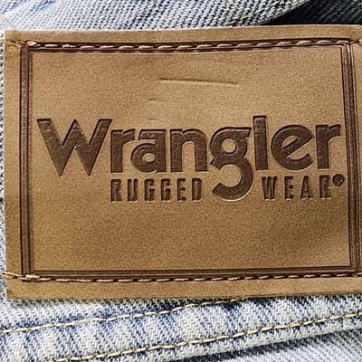Wrangler Men's Regular Straight Fit Jeans Size 44 X 30 Blue Denim Pants Rugged - Thumbnail 8