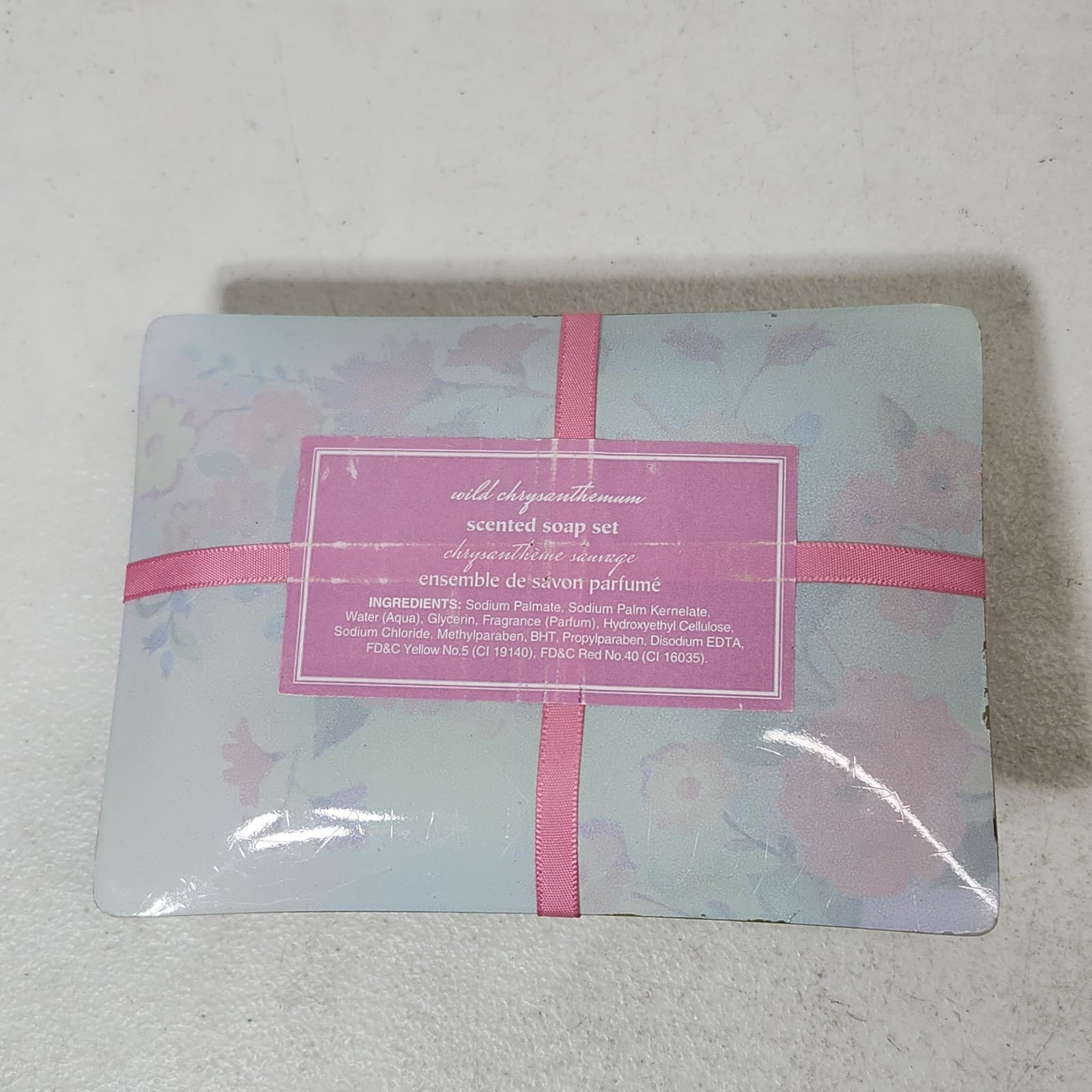 Pier 1 Imports Colorful Floral Scented Soap With Dish Bathroom Decor NEW - Thumbnail 8
