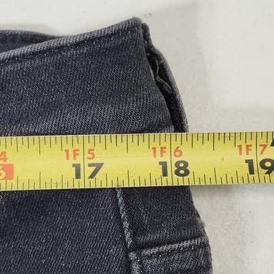 J.Crew ‘03 Slim Black Denim Jeans Mens Size 32 X 28 - Thumbnail 2