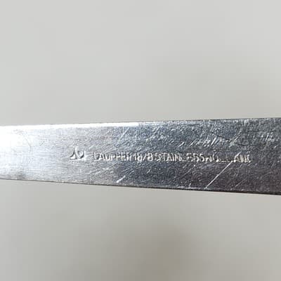 Lauffer Holland 18/8 Stainless Spoon 7" Flatware Kitchen Utensil - Thumbnail 3