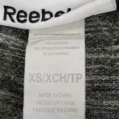 Reebok Women's Jogger Pants Elastic Waist Drawstring Size XS Gray - Thumbnail 7