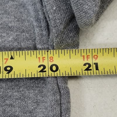 Boys Fleece Sweatshirt Size XXL 18 Gray Pullover Athletic Works NEW - Thumbnail 2