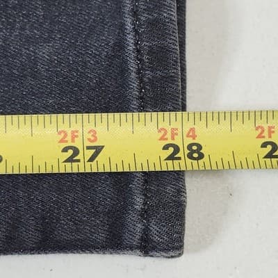 J.Crew ‘03 Slim Black Denim Jeans Mens Size 32 X 28 - Thumbnail 3