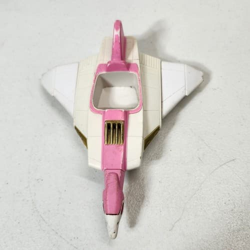 Vintage Mighty Morphin Power Rangers Pink Jet Vehicle And Blue Cat Kids Toy Lot - Thumbnail 3
