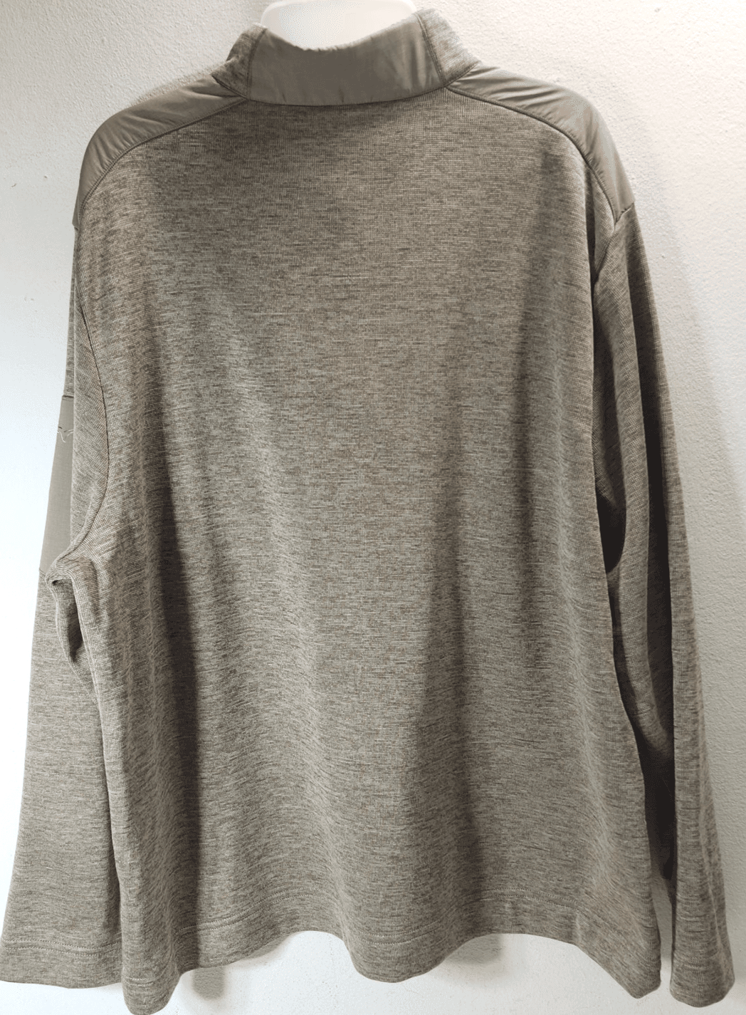 Greg Norman Sweater Mens Large Brown Button 1/4 Pullover Sweatshirt - Thumbnail 6