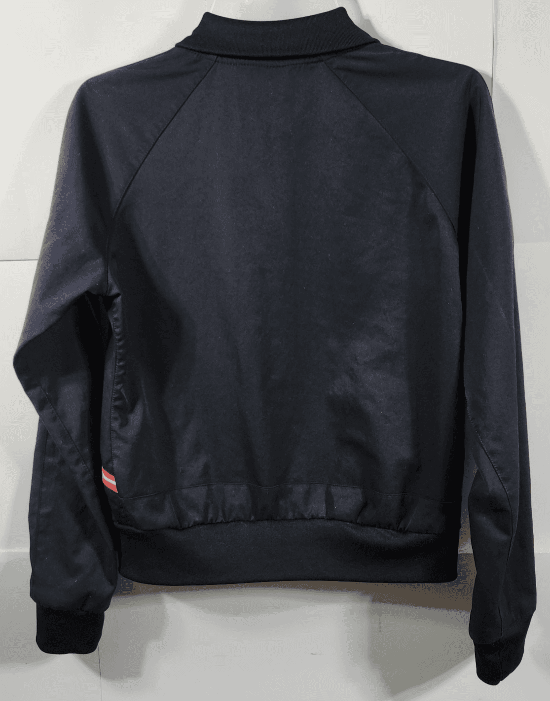 Nike Swoosh Logo Youth Boy's Size Small Retro Windbreaker Track Jacket Pockets - Thumbnail 4
