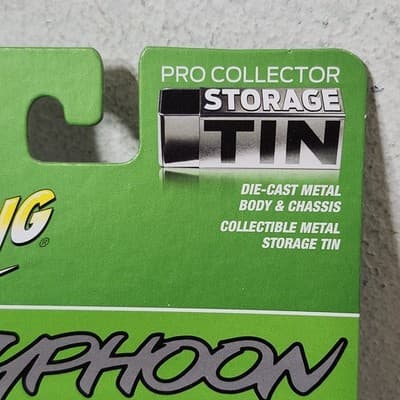 1/64 1992 GMC Typhoon Custom Green Johnny Lightning Collector Tin Toy Vehicle - Thumbnail 4