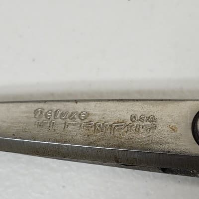 Vintage Kleencut Deluxe Pinking Shears Scissors 7.5" - Thumbnail 3