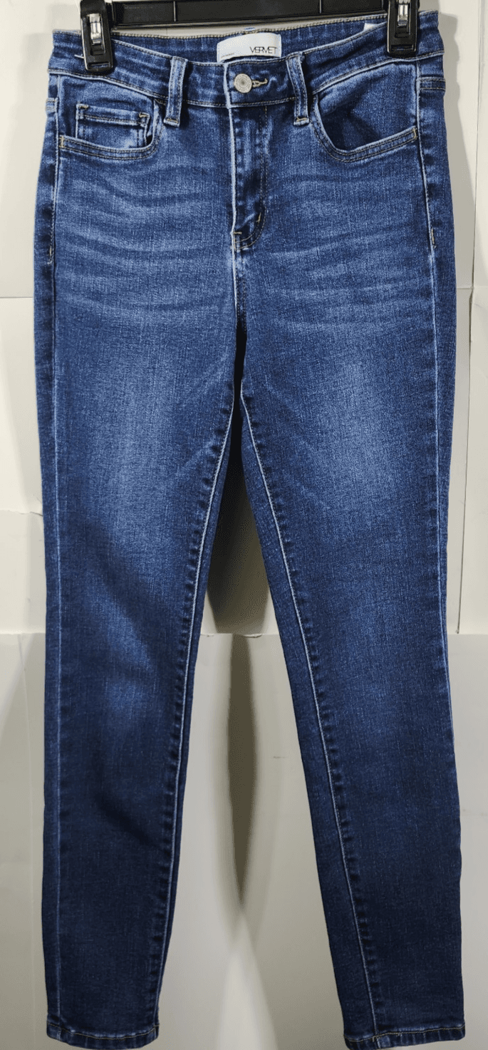 Vervet Women’s 26 Jeans Mid Rise Blue Denim Pants - Thumbnail 5
