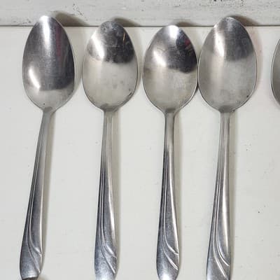 Pfaltzgraff Frosted Satin Flatware Kitchen Utensils 27 Piece Bundle Lot - Thumbnail 7