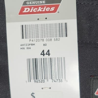 Men's Dickies Relaxed Fit Shorts Size 44 Black Work With Pockets NEW - Thumbnail 8